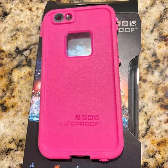 IPhone 6 Lifeproof Fre Pink Waterproof Hardshell Protective Case NEW Genuine - Picture 4 of 4